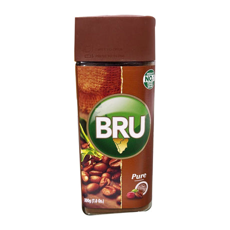 Bru Pure Instant Coffee 100% (200g)