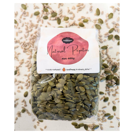Super Food Natural Pepitas AA-Grade 100% Natural 400g
