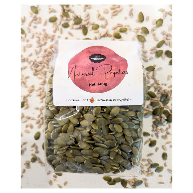 Super Food Natural Pepitas AA-Grade 100% Natural 400g