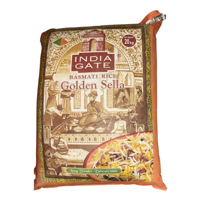 India Gate Golden Sella Basmati Rice 20kg