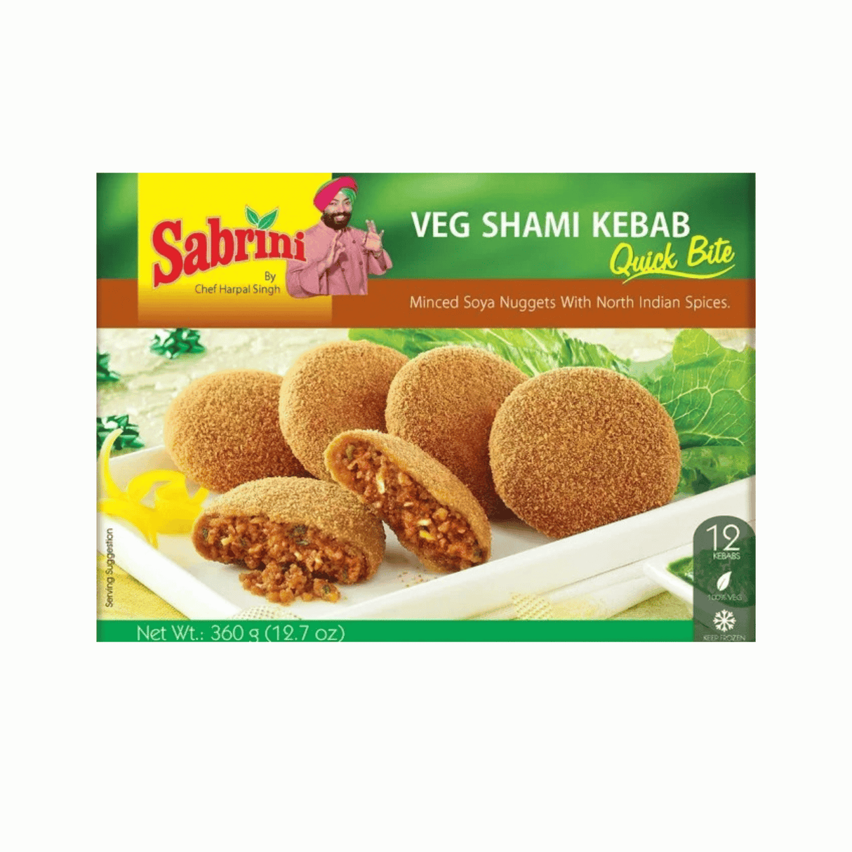 Sabrini Veg Shami Kebab 360g