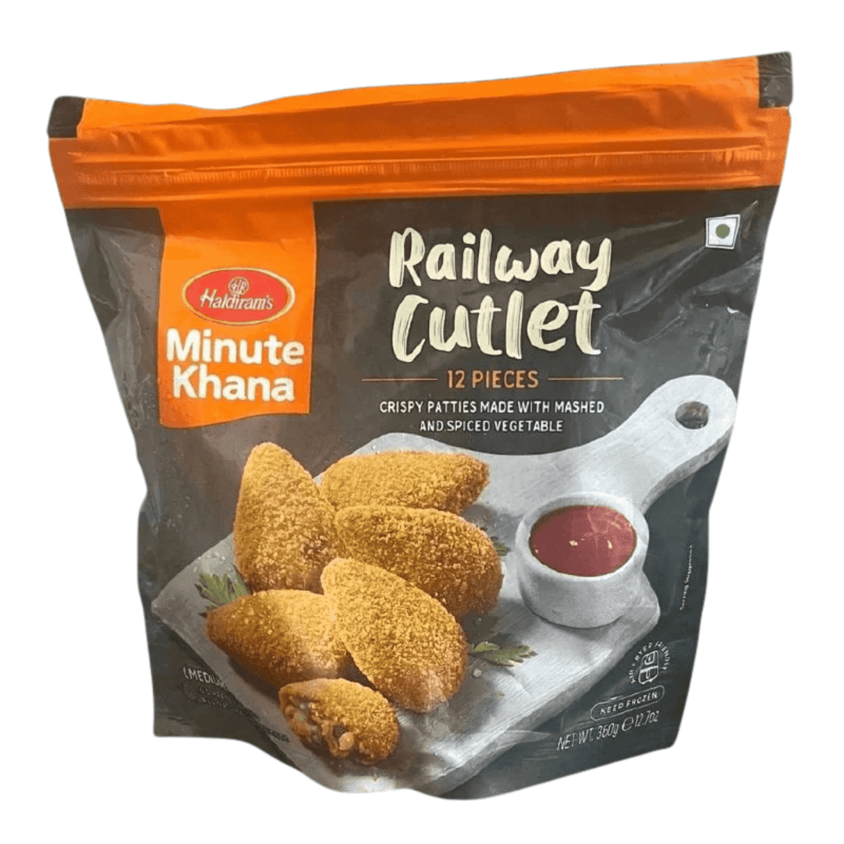 Haldiram's Railway Cutlet (12 Pieces) 360g