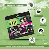 VIP Hair Colour Shampoo Black 20ml