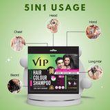 VIP Hair Colour Shampoo Black 20ml