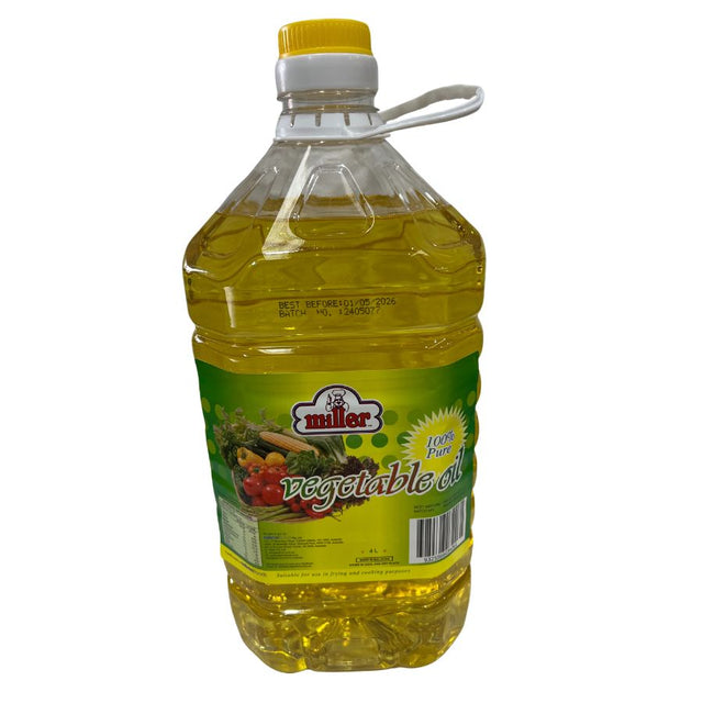 Miller Vegetable Oil 4 Litres