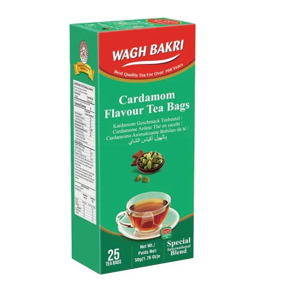 Wagh Bakri Cardamom Tea 25 Bags