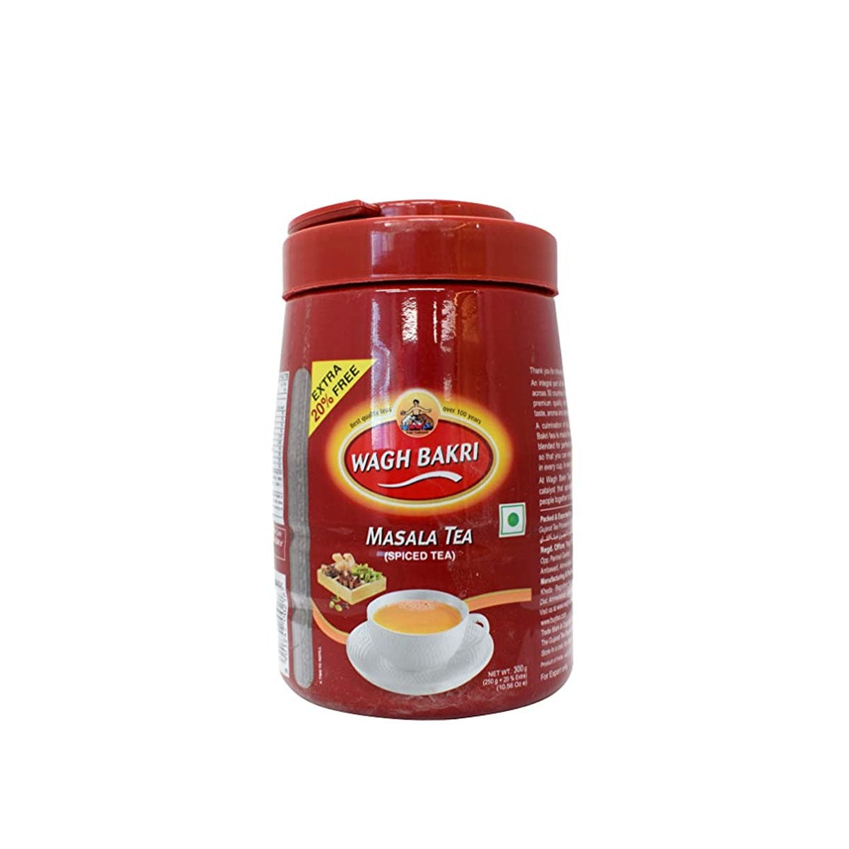Wagh Bakri Masala Tea Leaves Jar 250g