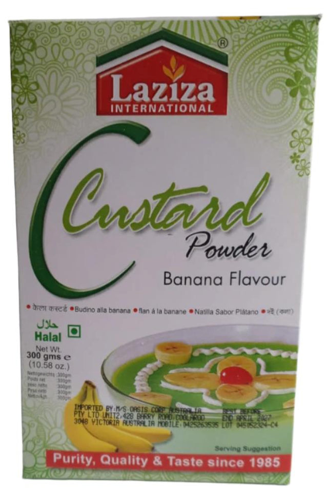 Laziza Custard Powder Banana Flavor 300g