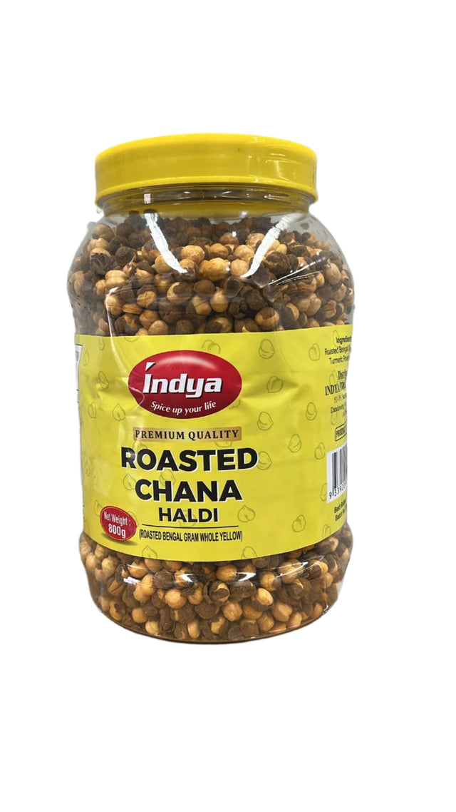 Indya Roasted Chana (Haldi Roasted Bengal Gram Whole Yellow) 800g