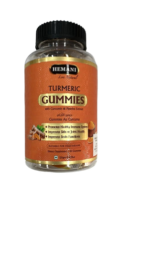 Gummies Turmeric (With Curcumin & Piperine Extract) 120g- Hemani