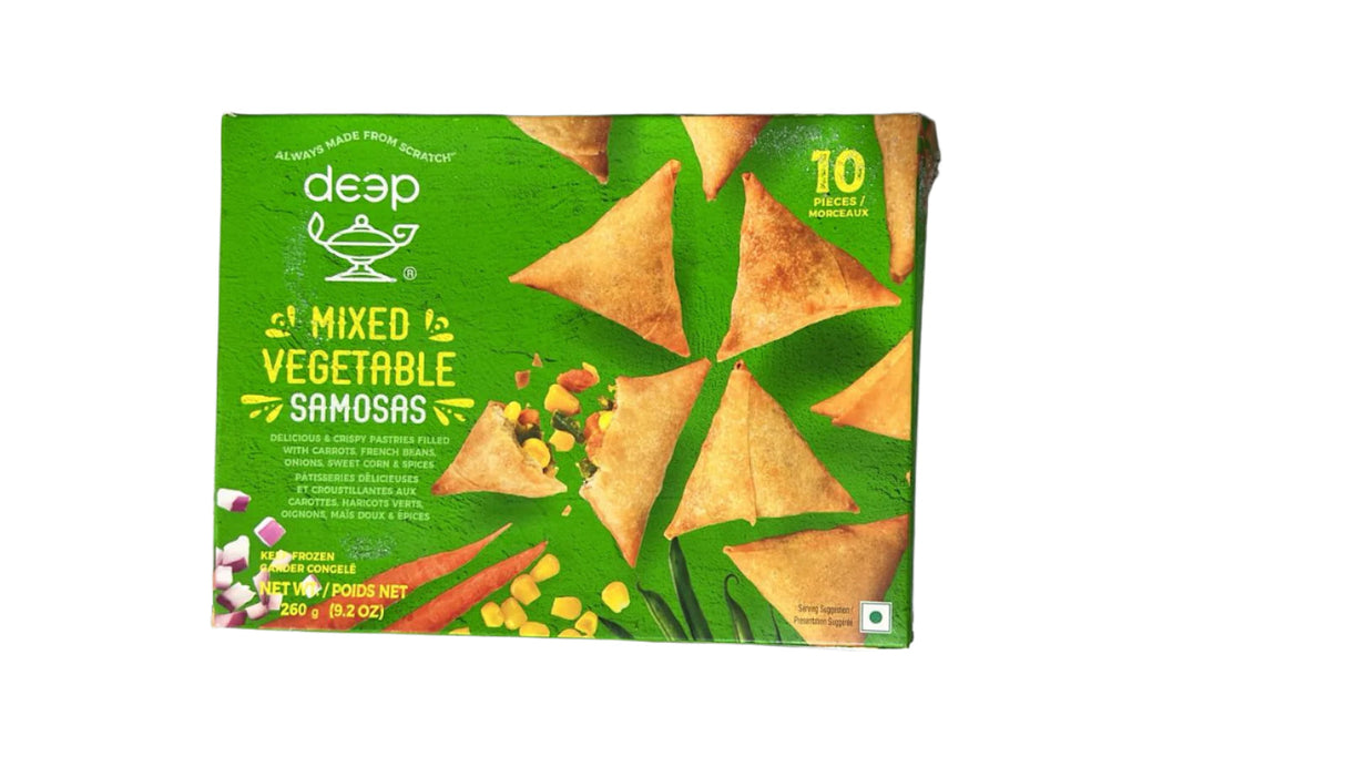 Deep Mixed Vegetable Samosa 10pcs