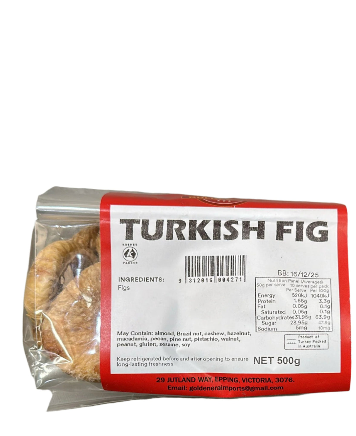 Golden Era Turkish Fig 500g