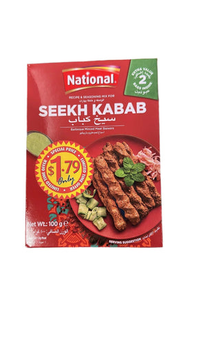 National Seekh Kebab Masala 100g