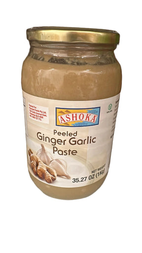 Ashoka Ginger Garlic Paste (Peeled) 1Kg