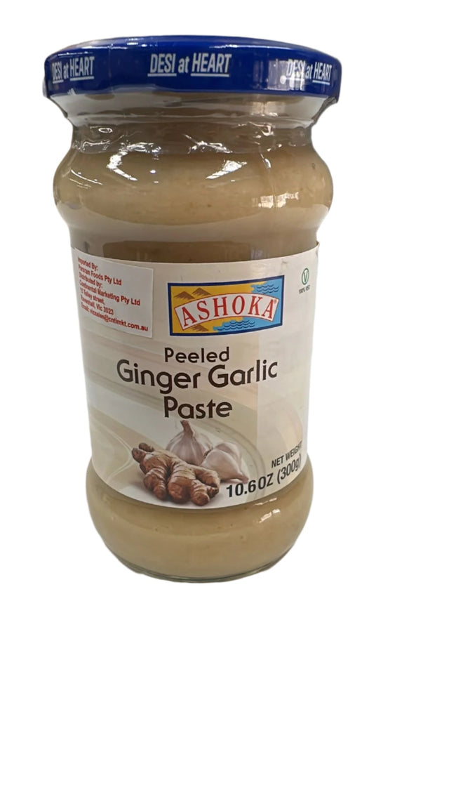 Ashoka Ginger Garlic (Peeled) Paste 300g