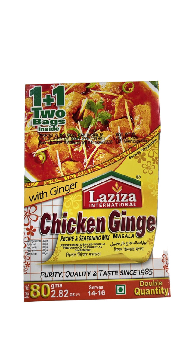 Laziza Chicken Ginger Masala 80g