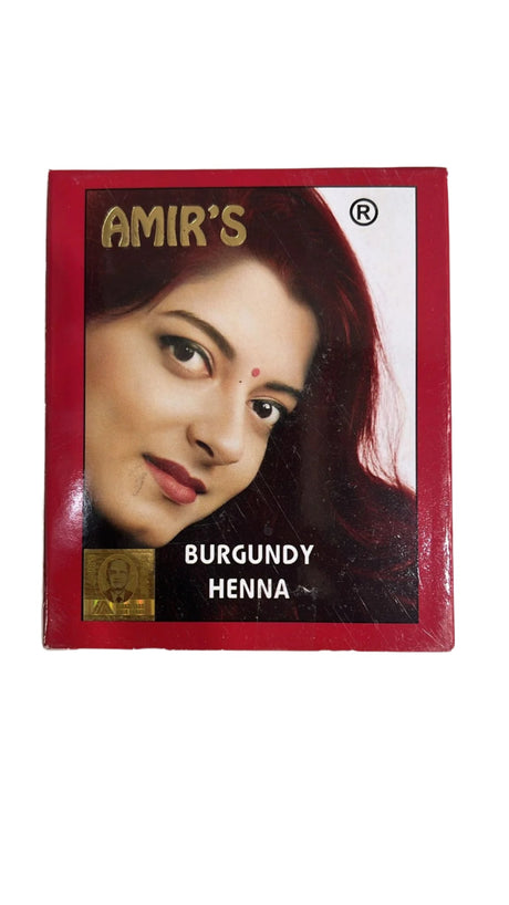 Amir's Burgundy Heena Mehandi Colour 60g