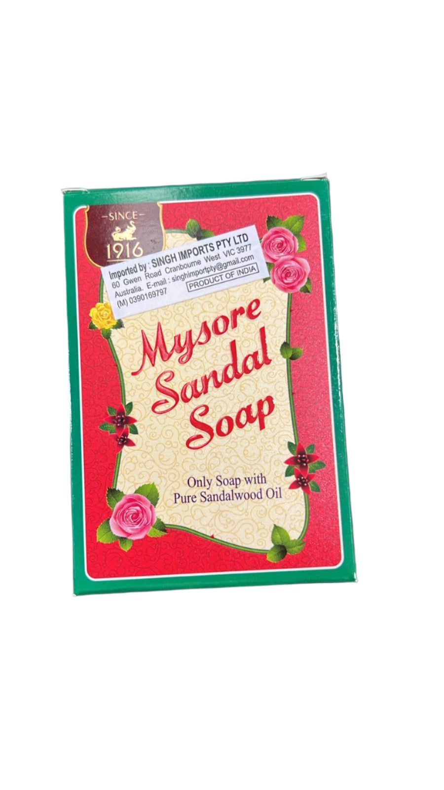Mysore Sandal Wood Soap 125g