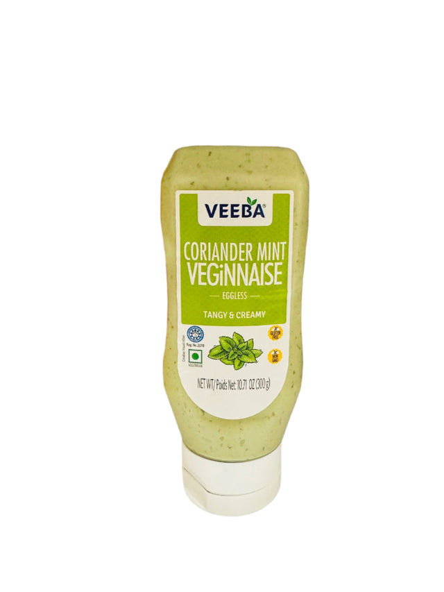 Veeba Coriander Mint Veginnaise (Eggless Tangy & Creamy) 300g