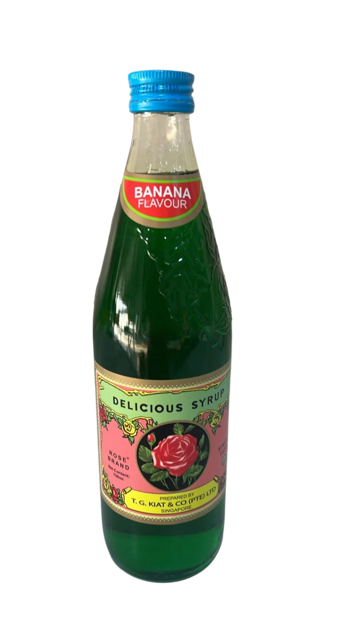 Rose Brand (T.G Kiat & Co ) Banana Flavour Delicious Syrup 750ml