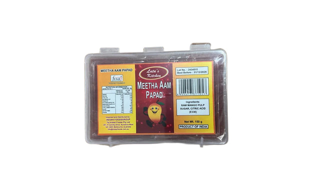 Latas Kitchen Aam Papad Meetha 150g