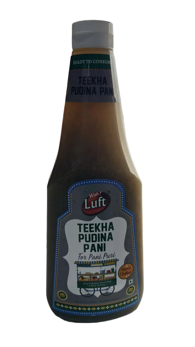 Wah Luft Teekha Pudina Pani For Pani Puri 930ml