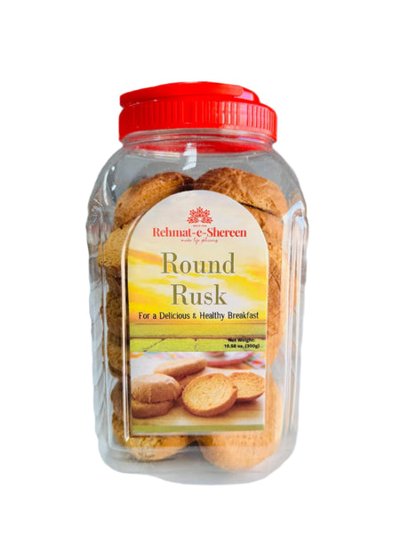 Rehmat -e-Shereen Round Rusk (For Delicious & Healthy Breakfast) 300g