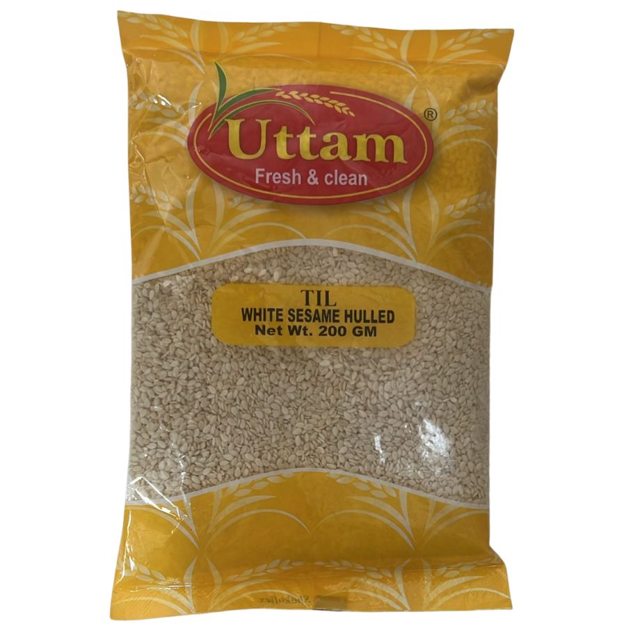 Uttam White Sesame hulled (til) 200g