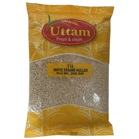 Uttam White Sesame hulled (til) 200g