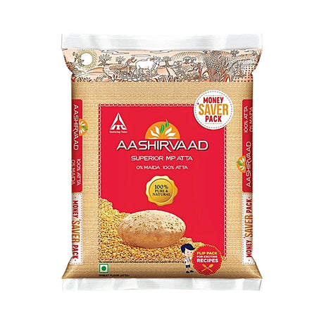 Aashirvaad Whole Wheat Atta 5kg - image 1