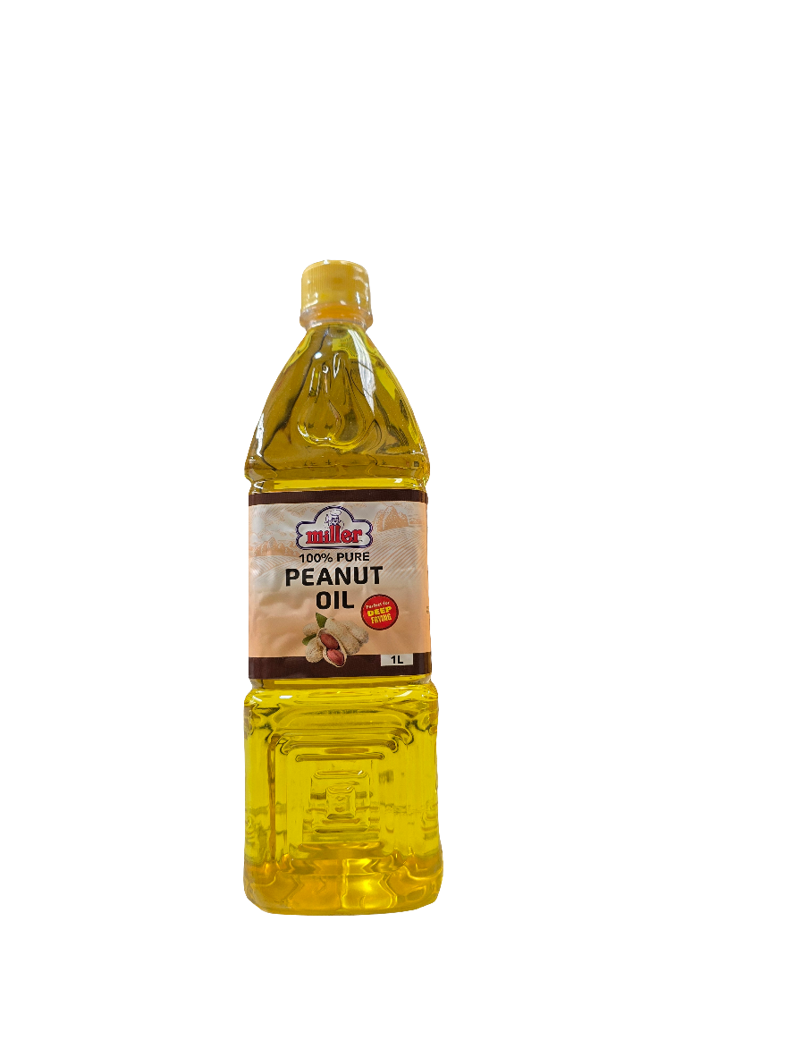 Miller Peanut Oil (100% Pure) 1Lt