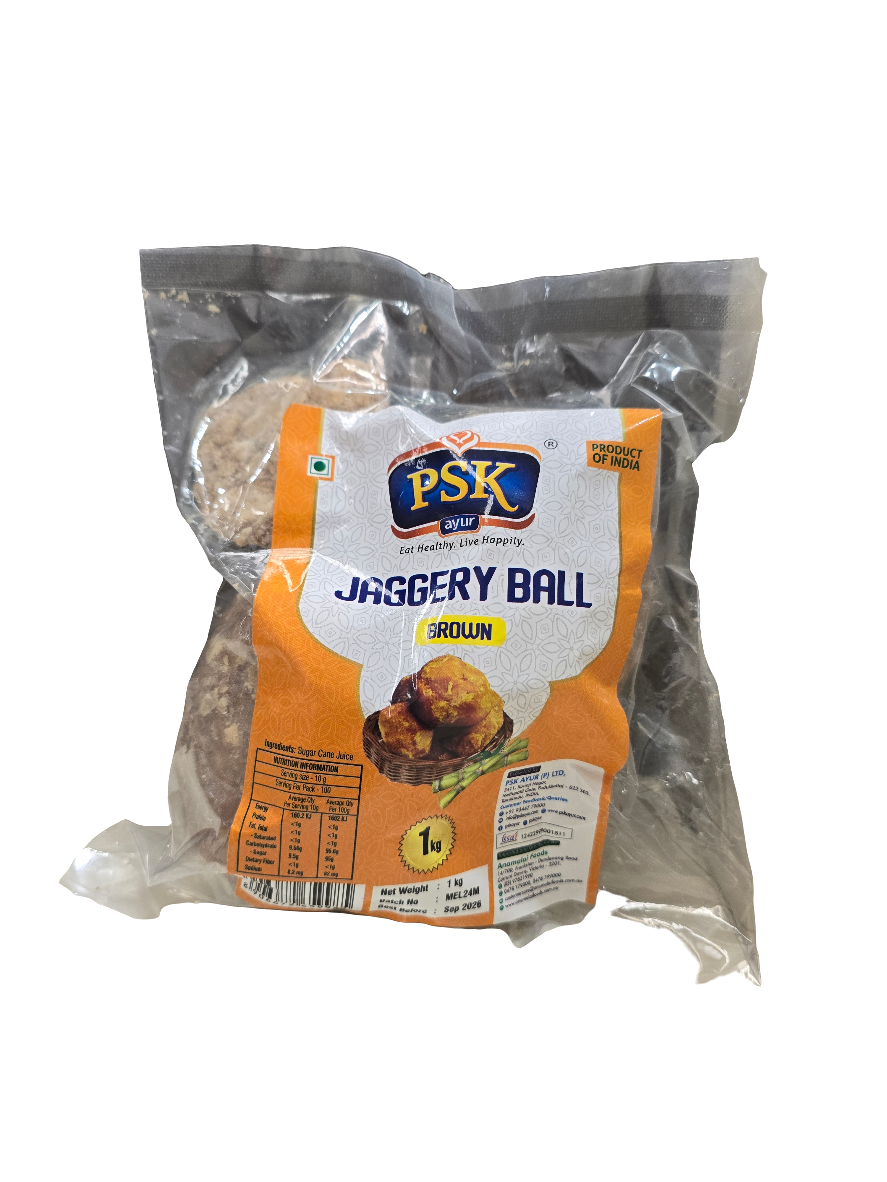 PSK Ayur Jaggery Ball (Brown) 1kg