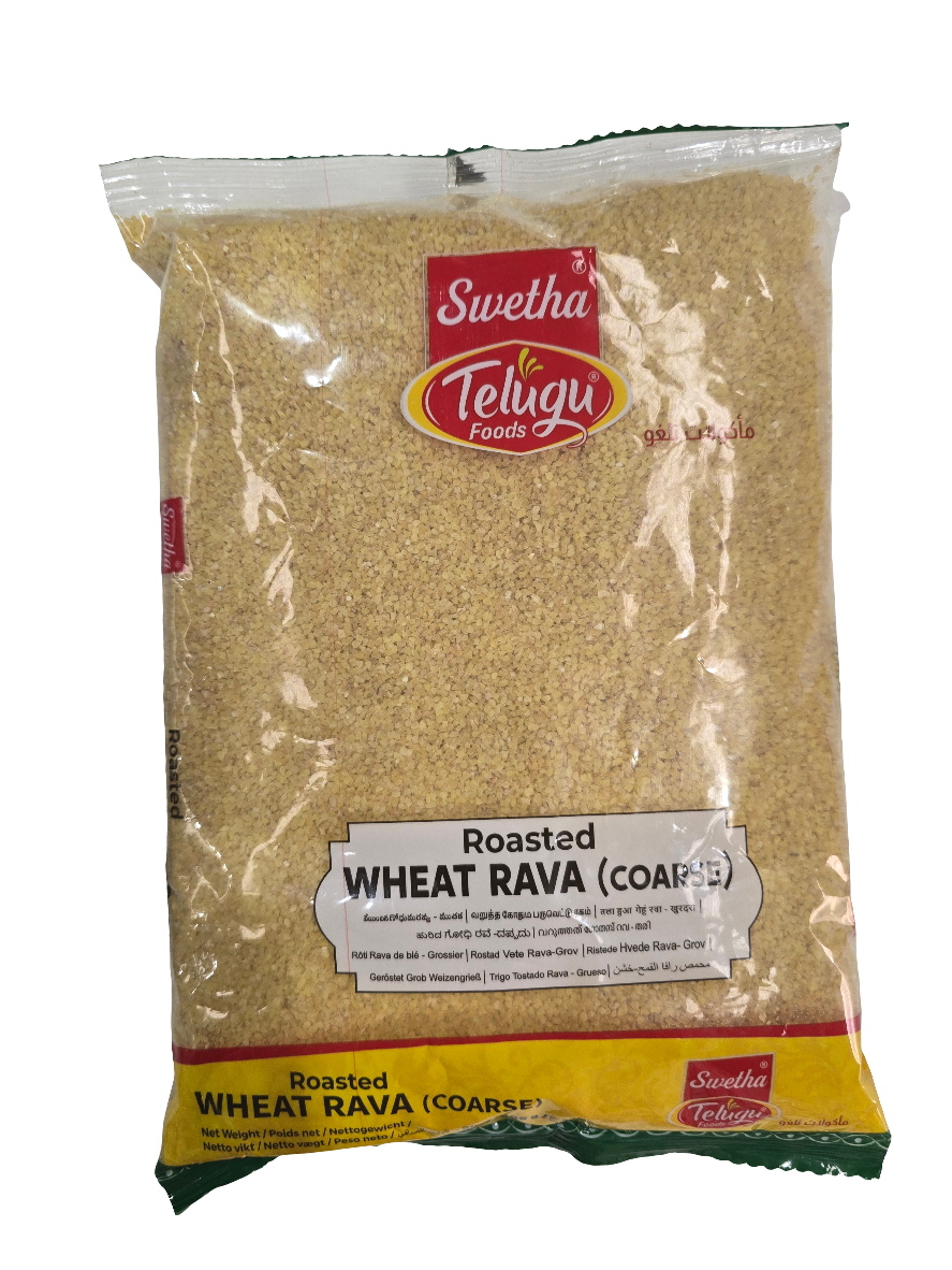 Telugu Roasted Wheat Rava (Coarse) 908g