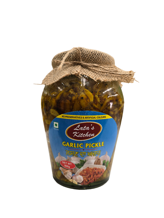 Lata Kitchen Garlic Pickle 908g