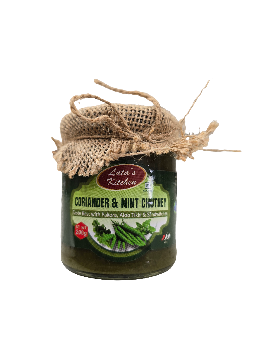 Lata Kitchen Coriander & Mint Chutney