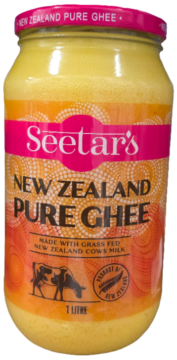 Seetars New Zealand Pure Ghee 1Lt