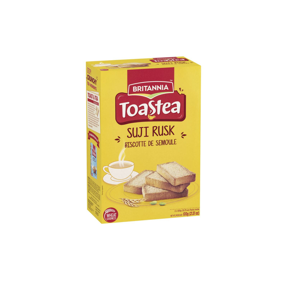 Britannia Wheat Rusk 610g (Suji)