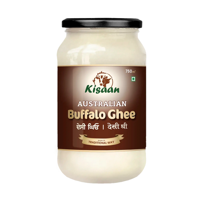 Kisaan Australian Buffalo Desi Ghee 750ml