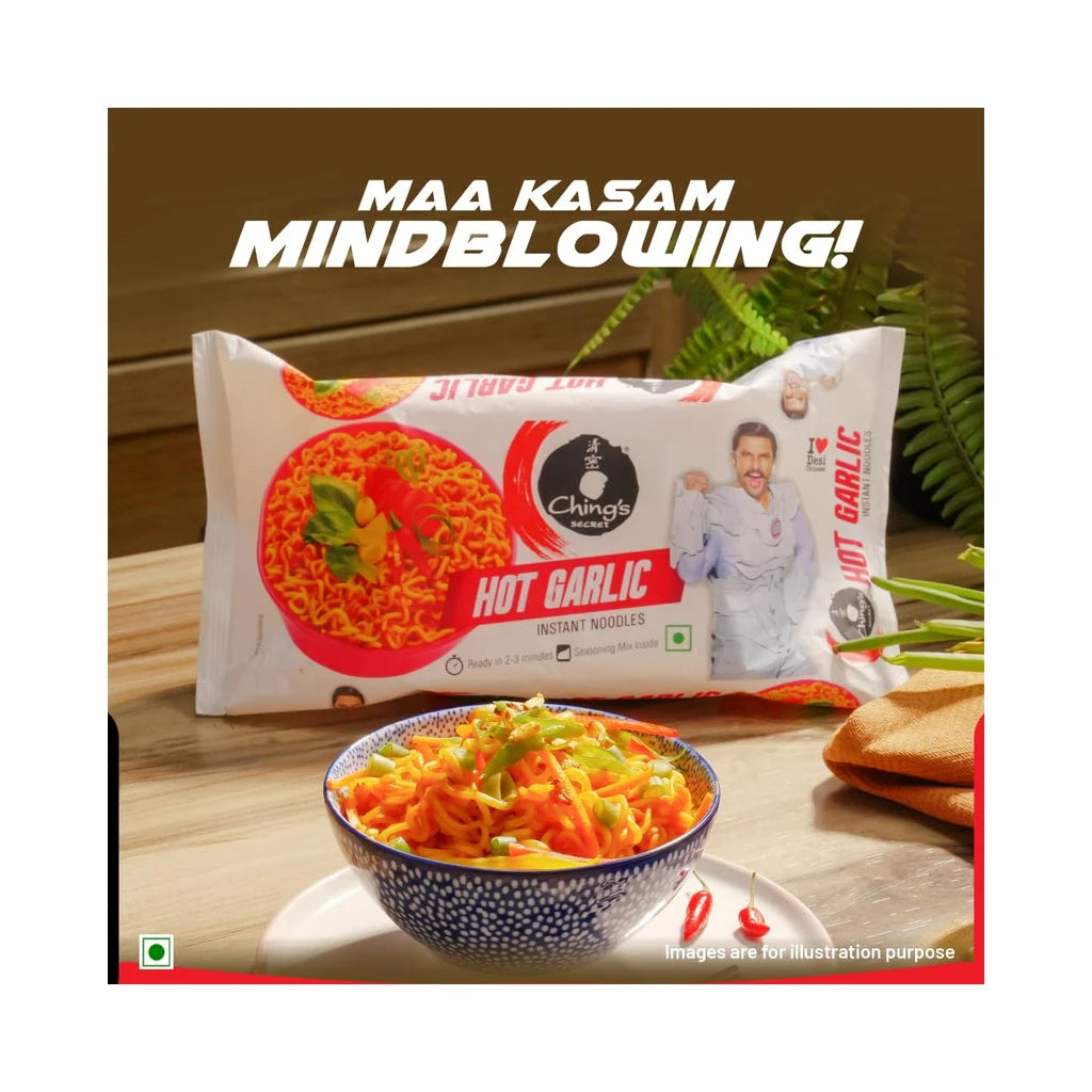 Ching's Hot Garlic Instant Noodles 240g - image 4
