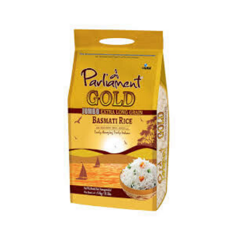 Parliament Gold Basmati Rice 5kg (Extra Long Rice)