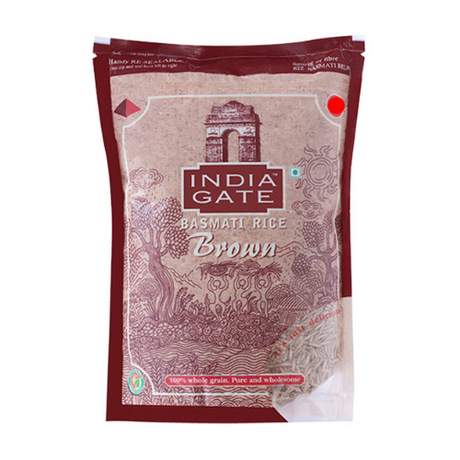 India Gate Brown Basmati Rice 5kg (Long Grain)