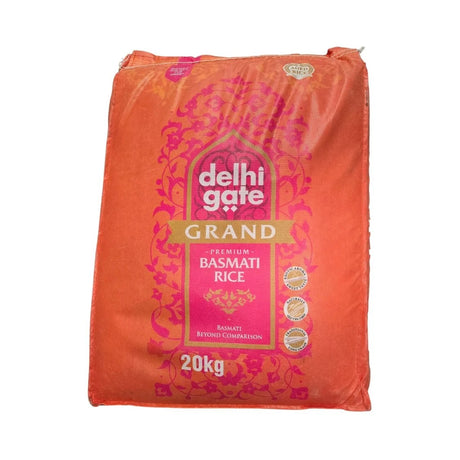Delhi Gate Grand Premium Basmati Rice 20kg - front