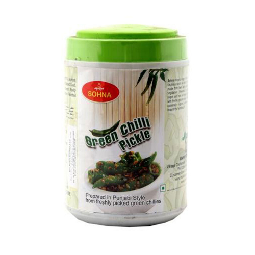 Sohna Green Chilli Pickle 1Kg