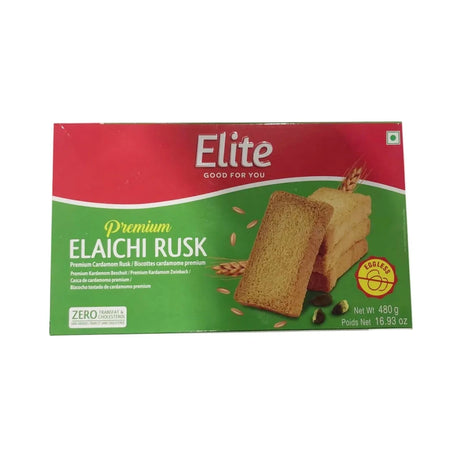 Elite Elaichi Rusk Premium 480g - front
