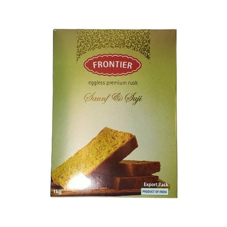 Frontier (Eggless) Saunf and Suji Rusk 1kg