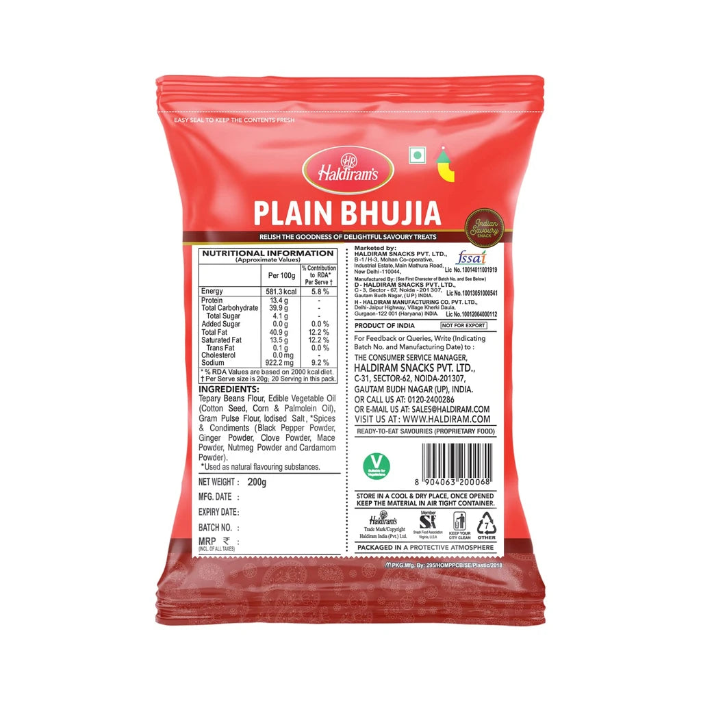 Haldiram's Plain Bhujia 200g - image 2