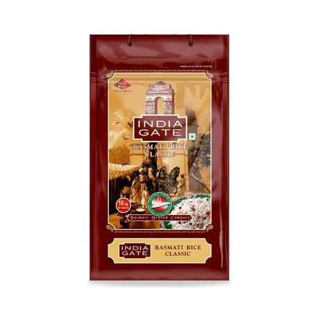 India Gate Classic Basmati Rice (Extra Long Grain) 10kg - image 1