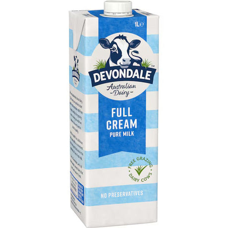 Devondale Long Life 1L Full Cream Milk