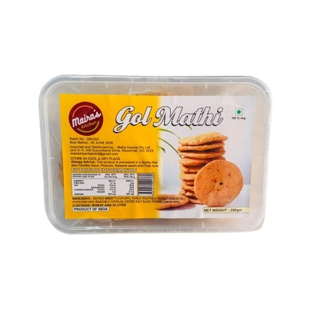 Maira's Kitchen Gol Mathi 400g - front