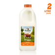 Kisaan Cow MIlk Full Cream (Pasteurized Un-Homogenized) 2L